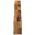 Miniatyrbilde 6 av 11: vidaXL Veggskap 158x18x53 cm gammelt tre konstruert tre