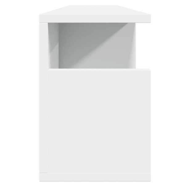 vidaXL Seinäkaappi 100x20x30 cm valkoinen tekninen puu