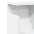 Pikkukuva 8 / 10: vidaXL Seinäkaappi 100x20x30 cm valkoinen tekninen puu