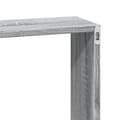 Pikkukuva 8 / 10: vidaXL Seinäkaappi 100x16x30 cm harmaa Sonoma tekninen puu