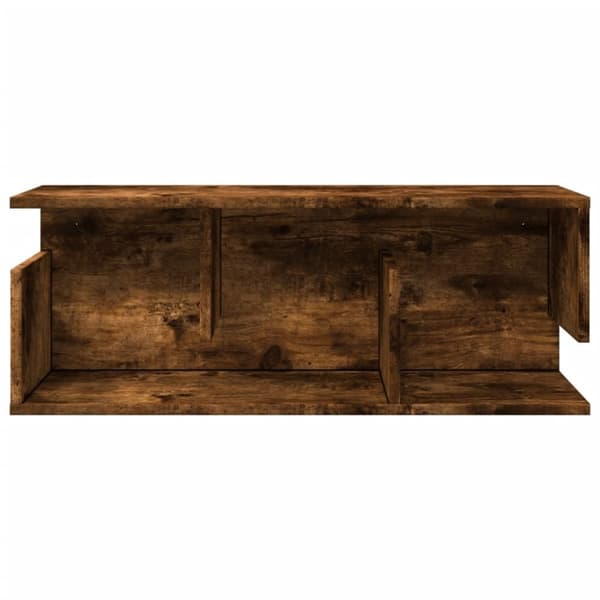 vidaXL Väggskåp 80x20x30 cm rökfärgad ek konstruerat trä