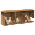 Miniatyrbilde 2 av 10: vidaXL Veggskap 80x20x30 cm artisan eik konstruert tre