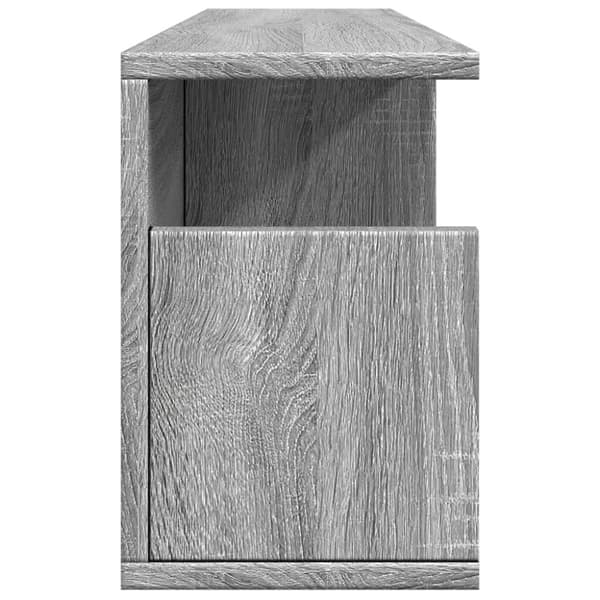 vidaXL Seinäkaappi 80x20x30 cm harmaa Sonoma tekninen puu