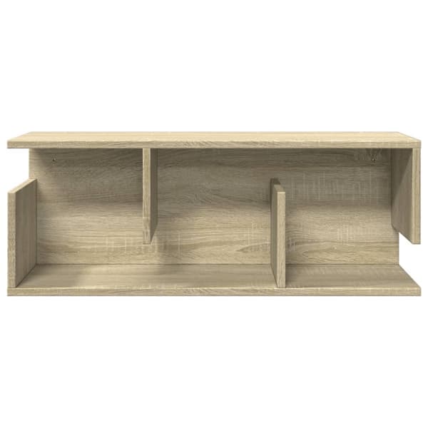 vidaXL Väggskåp 80x20x30 cm sonoma-ek konstruerat trä