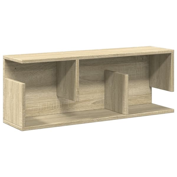 vidaXL Väggskåp 80x20x30 cm sonoma-ek konstruerat trä