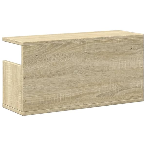 vidaXL vægskab 60x20x30 cm konstrueret træ sonoma-eg