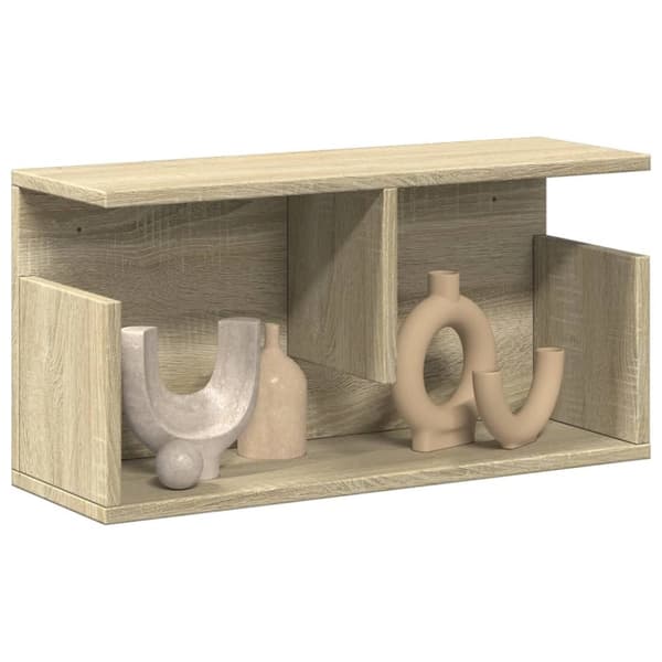 vidaXL vægskab 60x20x30 cm konstrueret træ sonoma-eg