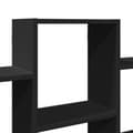 Miniatyrbilde 8 av 11: vidaXL Vegghylle svart 159x18x66 cm konstruert tre