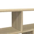 Miniatyrbilde 9 av 11: vidaXL Vegghylle sonoma eik 100x25x50 cm konstruert tre