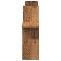 Miniatyrbilde 6 av 11: vidaXL Vegghyller 2 stk gammelt tre 38x12x38 cm konstruert tre