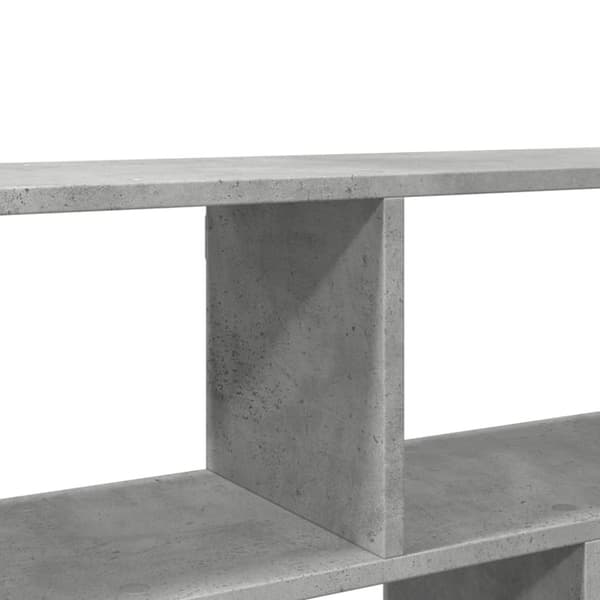 vidaXL væghylde 100x25x50 cm konstrueret træ betongrå