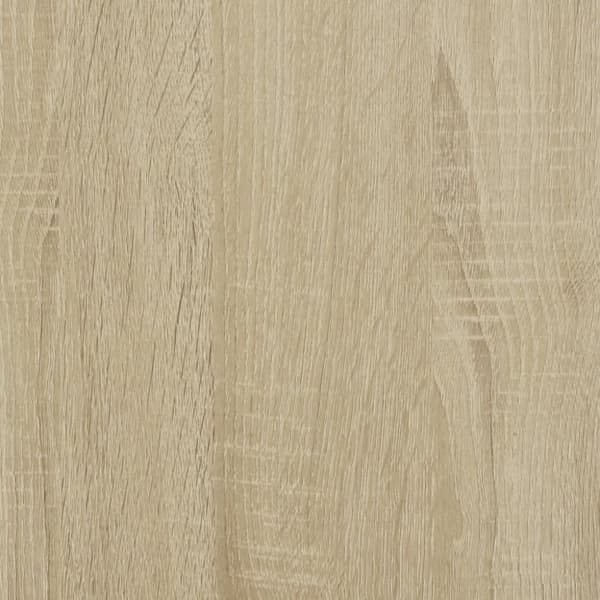 vidaXL væghylde 167,5x18x68 cm konstrueret træ sonoma-eg