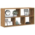Miniatyrbilde 2 av 11: vidaXL Vegghylle artisan eik 100x25x50 cm konstruert tre