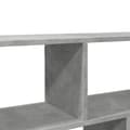 Miniatyrbilde 9 av 11: vidaXL Vegghylle betonggrå 100x25x50 cm konstruert tre