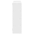 Miniatyrbilde 6 av 11: vidaXL Vegghylle hvit 96x18x60 cm konstruert tre