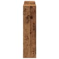 Miniatyrbilde 6 av 11: vidaXL Vegghylle gammelt tre 99x15x60 cm konstruert tre