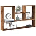 Miniatyrbilde 2 av 11: vidaXL Vegghylle gammelt tre 99x15x60 cm konstruert tre