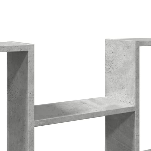vidaXL Vegghylle betonggrå 99x15x60 cm konstruert tre