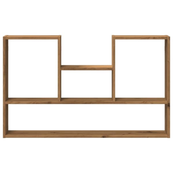 vidaXL Vegghylle artisan eik 99x15x60 cm konstruert tre
