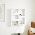 Miniatyrbillede 2 af 10: vidaXL vægskab 80x15x80 cm konstrueret træ hvid