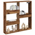 Miniatyrbilde 4 av 10: vidaXL Veggskap gammelt tre 80x15x80 cm konstruert tre