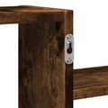 Miniatyrbilde 10 av 11: vidaXL Vegghylle røkt eik 104x15x49 cm konstruert tre