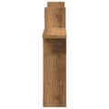 Miniatyrbilde 6 av 11: vidaXL Vegghyller 2 stk artisan eik 50x12x50 cm konstruert tre