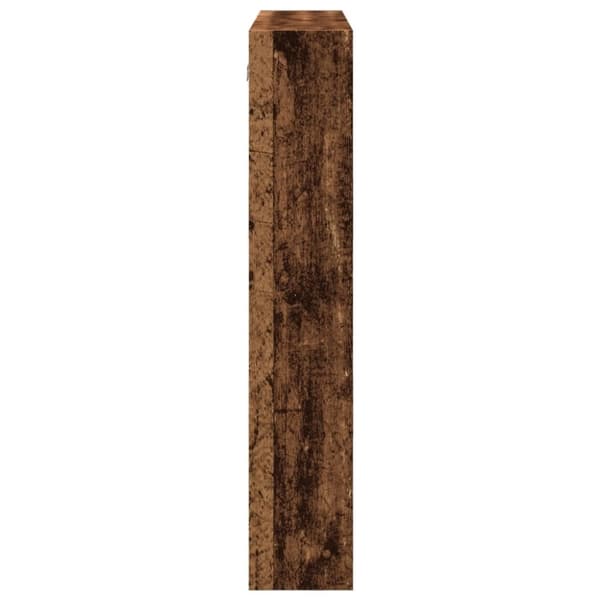 vidaXL Seinäkaappi vanha puu 80x15x80 cm tekninen puu