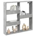 Pikkukuva 4 / 10: vidaXL Seinäkaappi betoninharmaa 80x15x80 cm tekninen puu