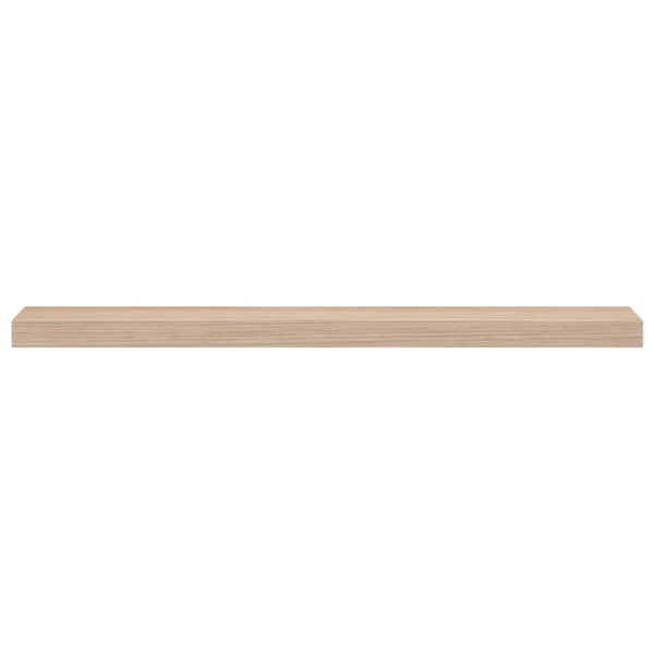 vidaXL Svävande hyllor 2 st 90x23,5x4 cm konstruerat trä