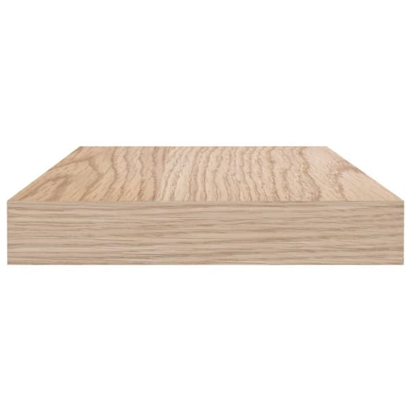 vidaXL Svävande hyllor 2 st 90x23,5x4 cm konstruerat trä
