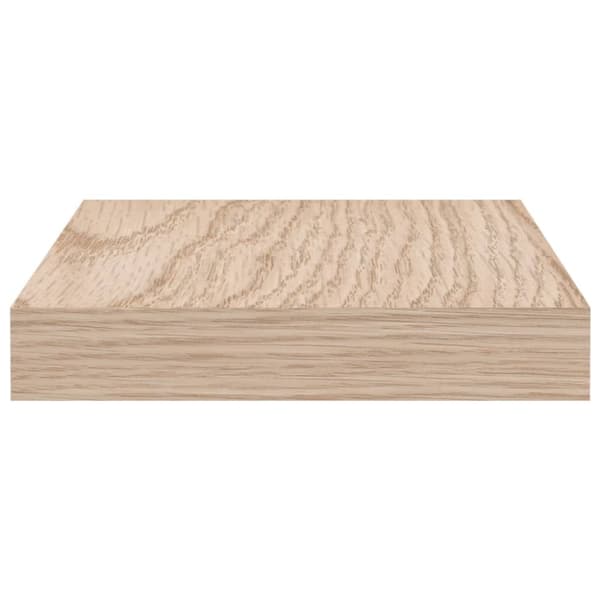 vidaXL Flytende hyller 4 stk 50x23,5x4 cm konstruert tre