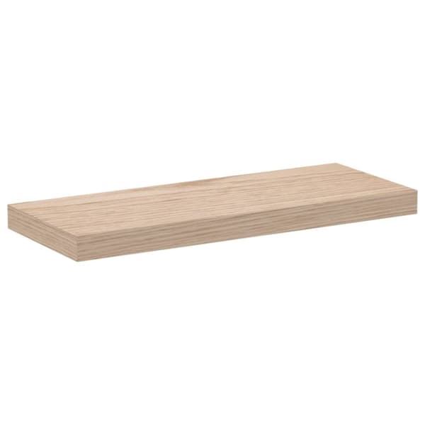vidaXL Svävande hylla 60x23,5x4 cm konstruerat trä