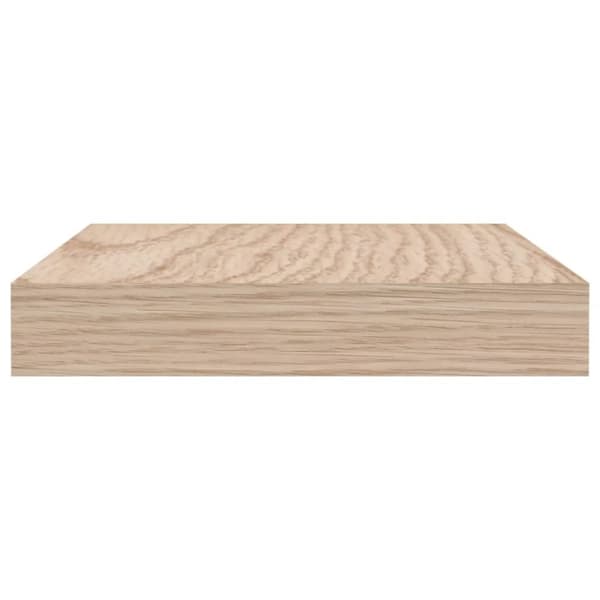 vidaXL Svävande hylla 60x23,5x4 cm konstruerat trä