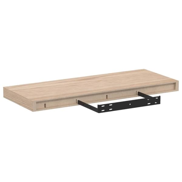 vidaXL Svävande hylla 60x23,5x4 cm konstruerat trä
