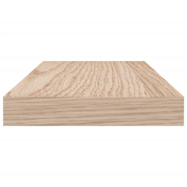 vidaXL væghylder 4 stk. 110x23,5x4 cm konstrueret træ