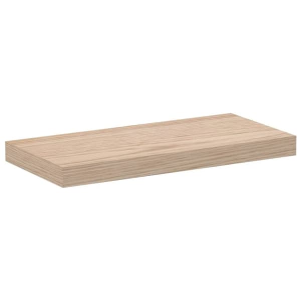 vidaXL Svävande hylla 50x23,5x4 cm konstruerat trä