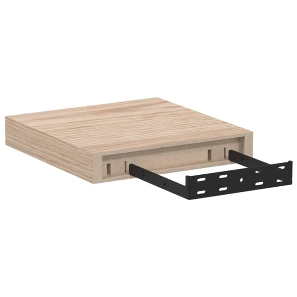 vidaXL Kelluva hylly 23x23,5x4 cm tekninen puu