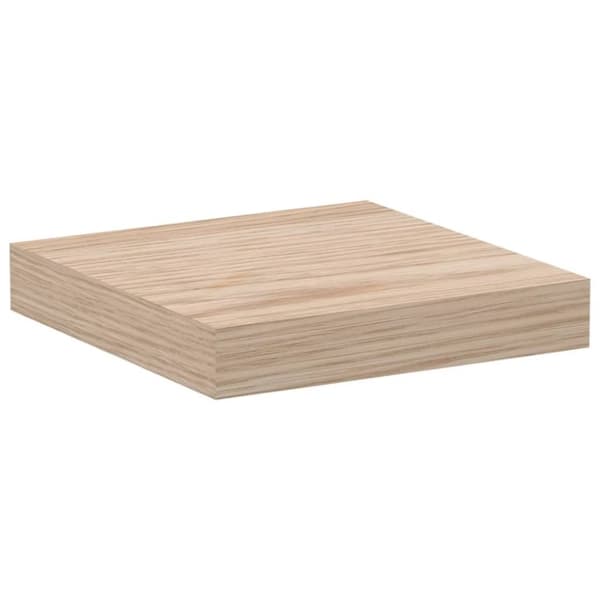 vidaXL Kelluva hylly 23x23,5x4 cm tekninen puu