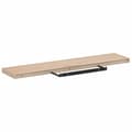 Miniatyrbilde 6 av 10: vidaXL Flytende hyller 2 stk 110x23,5x4 cm konstruert tre