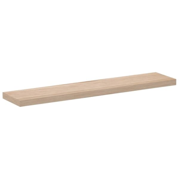 vidaXL Flytende hylle 110x23,5x4 cm konstruert tre