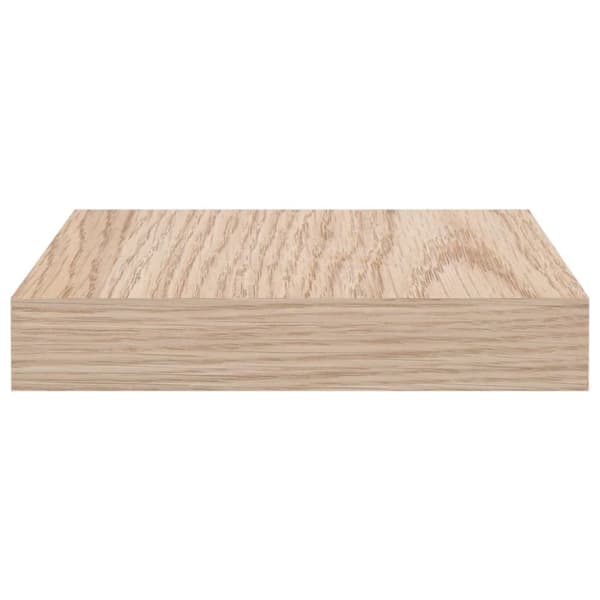 vidaXL Flytende hyller 4 stk 40x23,5x4 cm konstruert tre