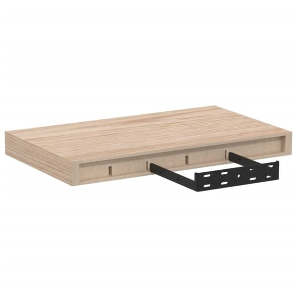 vidaXL Flytende hyller 4 stk 40x23,5x4 cm konstruert tre