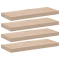 Pikkukuva 3 / 10: vidaXL Kelluvat hyllyt 2 kpl 60x23,5x4 cm tekninen puu