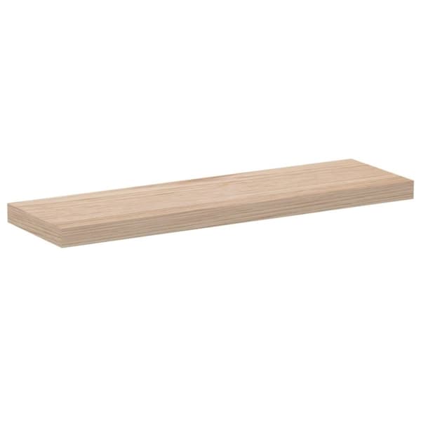 vidaXL væghylde 80x23,5x4 cm konstrueret træ
