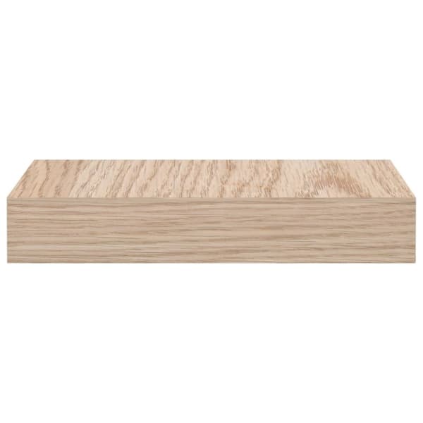 vidaXL væghylder 4 stk. 23x23,5x4 cm konstrueret træ