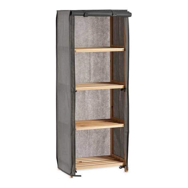 Hylder Kipit MH10228H Brun Grå Træ 30 x 113 x 42 cm