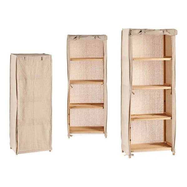 Bokhylla Kipit MH10228CF Brun Beige Trä 30 x 113 x 42 cm