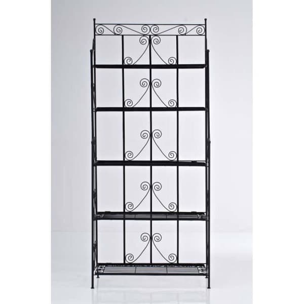 CLP Stor CIARA järnhylla, mycket stabil, ultraelegant hylla, 173x75x35 cm, 12 färger att välja mellan