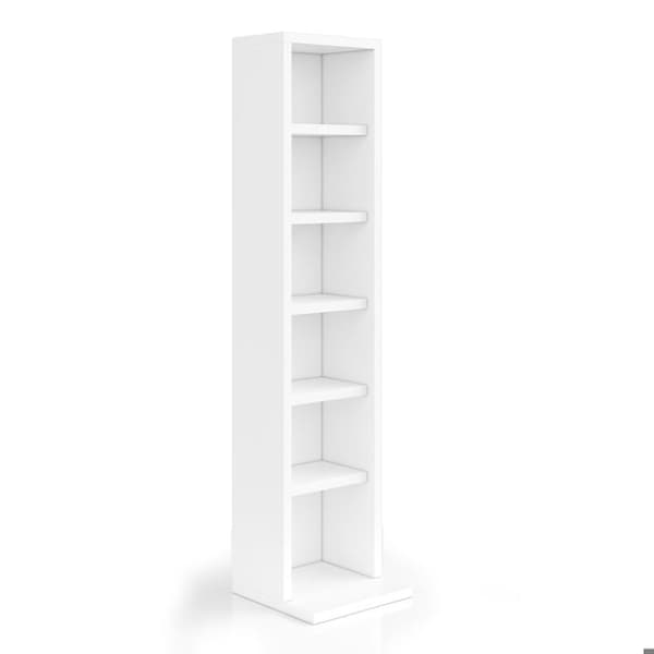 Vicco CD-hylla, Vit, 21 x 91,8 cm